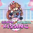 Girl game Senpai And Monika Kissing