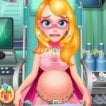 Girl game Superhero Mommys New Baby